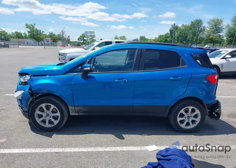 2020 Ford Ecosport Se из США, поврежденный, VIN MAJ6S3GL5LC336693